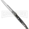 A.G.A. Campolin 12" Brazilian Horn Sicilian Picklock Automatic Knife - Bayonet -Kershaw Shop 12in aga sicilian braz pic cm large
