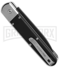 AGA Campolin Baron Black G-10 Automatic Knife - Black Plain -Kershaw Shop AGA Campolin Baron Black G 10 Automatic Knife Black Plain GX 41987 td side large