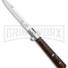 AGA Campolin 11" Frosolone Cocobolo Stiletto Automatic Knife - Bayonet 1 AGA Campolin 11" Frosolone Cocobolo Stiletto Automatic Knife - Bayonet -Kershaw Shop AGA Frosolone Cocobolo Nickel 11in Bayo BP 29292 jr large