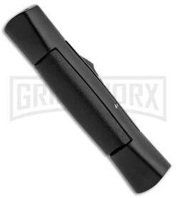 AKC 007 Concord Black OTF Automatic Knife - Dagger Black -Kershaw Shop AKC 007 Concord OTF Black Black Dagger GX 30504 jr side large