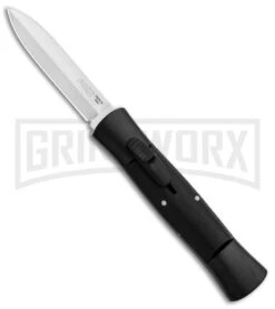 AKC Concord Black OTF Automatic Knife - Dagger Satin