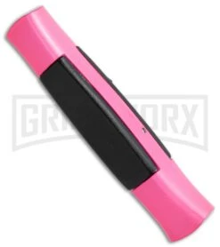 AKC 077 Concord Hot Pink OTF Automatic Knife - Flat Satin Plain -Kershaw Shop AKC 077 Concord OTF Hot Pink BHQ 72005 jr side large