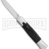 AKC 077 Concord Polish/Black OTF Automatic Knife - Flat Satin Plain -Kershaw Shop AKC 077 Concord Polish Black flat satin plain BP 25754 er large