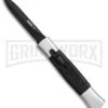 AKC 077 Concord Polish/Black OTF Automatic Knife - Dagger Black -Kershaw Shop AKC 077 Concord Polish Blackdagger black BP25717 er large