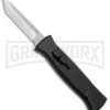 AKC 777 Blackfinger Black OTF Automatic Knife - Stonewash Tanto -Kershaw Shop AKC 777 Blackfinger Tanto OTF Auto Black SW BHQ 87413 jr 2 large