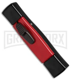 Kershaw Shop -Kershaw Shop AKC Concord Black Red OTF Auto Dagger Satin GX 35507 jr spine large
