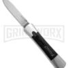 AKC Concord Polish/Black OTF Automatic Knife - Satin Plain -Kershaw Shop AKC Concord Polish Black OTF Automatic Knife Satin Plain GX 41618 hd large