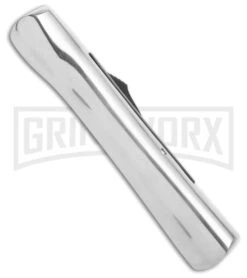 AKC Concord Polish/Black OTF Automatic Knife - Satin Plain -Kershaw Shop AKC Concord Polish Black OTF Automatic Knife Satin Plain GX 41618 hd side large