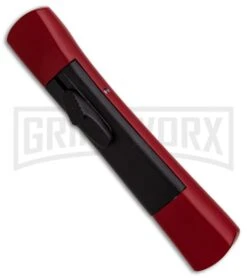 AKC Concord Red/Black OTF Automatic Knife - Tanto Black Plain -Kershaw Shop AKC Concord Tanto Red Black Black BHQ 90289 er spine large