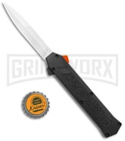 AKC F-16 Black D/A OTF Automatic Knife + Orange Button - Bayo Satin Plain 9 AKC F-16 Black D/A OTF Automatic Knife + Orange Button - Bayo Satin Plain -Kershaw Shop AKC F 16 DA Bayo OTF Auto Black Orange Button Satin BHQ 102935 jr bottlecap large