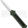 AKC F-16 Green D/A OTF Automatic Knife - Dagger Satin Plain 2 AKC F-16 Green D/A OTF Automatic Knife - Dagger Satin Plain -Kershaw Shop AKC F 16 DA Dagger OTF Auto Green Satin BHQ 91965 jr large