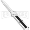 AKC F-16 White D/A OTF Automatic Knife - Dagger Satin Plain 1 AKC F-16 White D/A OTF Automatic Knife - Dagger Satin Plain -Kershaw Shop AKC F 16 DA Dagger OTF White Satin BHQ 94221 jr large