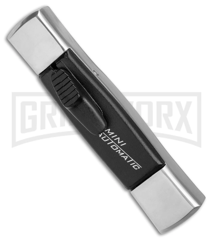 AKC Minion Concord Polish/Black OTF Automatic Knife - Black Dagger 4 AKC Minion Concord Polish/Black OTF Automatic Knife - Black Dagger - Image 2