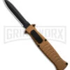 AKC X-treme EVO Gold OTF Automatic Knife - Black Plain Dagger -Kershaw Shop AKC Xtreme EVO Gold OTF Automatic Knife Black Plain Dagger GX 41625 hd large