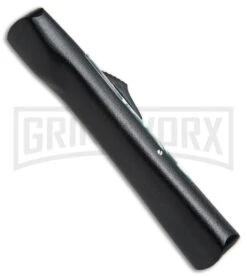 AKC Concord Arctic Camo OTF Automatic Knife - Flat Grind Black Plain -Kershaw Shop AKC concord arctic camo black BP 19137 er side large