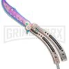 Andux CS Bronze/Black Balisong Butterfly Trainer - Spectrum Holes -Kershaw Shop Andux C S Bronze Black Balisong Butterfly Trainer Spectrum Holes A0002545 BP 24575 jr large