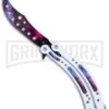 Andux CS White/Stardust Balisong Butterfly Trainer - Stardust Holes -Kershaw Shop Andux CS White Stardust trainer stardust holes BP 24583 er large