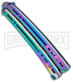 Andux Spectre Balisong Butterfly Trainer - Tanto Spectrum -Kershaw Shop Andux Spectre Trainer Tanto Spectrum BP 24594 er spine large