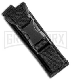 Atomic Slim Dagger Silver OTF Automatic Knife - Two Tone Plain -Kershaw Shop Atomic Dagger Silver OTF Auto TT GX 35019 jr sheath large