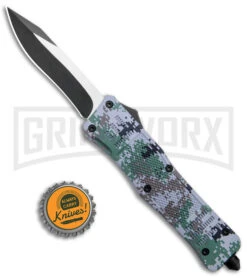 Atomic Defender Large OTF Recurve Auto Knife Gray Digi Camo - Two Tone Plain -Kershaw Shop Atomic Defender Large OTF Auto Gray Digi Camo TT Recurve GX 38232 jr bottlecap large