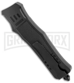 Atomic Defender Large OTF Automatic Knife Punisher Black - Two Tone Dagger -Kershaw Shop Atomic Defender Large OTF Auto Punisher Black TT Dagger GX 37200 jr side large