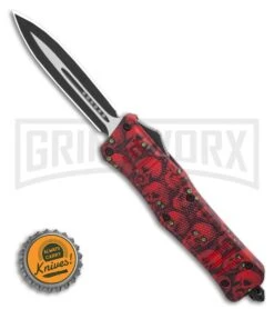 Atomic Defender Large OTF Automatic Knife Red Skull - Two Tone Dagger 9 Atomic Defender Large OTF Automatic Knife Red Skull - Two Tone Dagger -Kershaw Shop Atomic Defender Large OTF Automatic Knife Red Skull Two Tone Dagger GX 36506 LS Bottlecap large