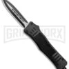 Atomic Defender Medium OTF Automatic Knife Black - Two Tone Dagger -Kershaw Shop Atomic Defender Medium OTF Auto Black TT Dagger GX 37396 jr large