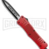 Atomic Defender Medium OTF Automatic Knife Red - Two Tone Dagger -Kershaw Shop Atomic Defender Medium OTF Auto Red TT Dagger GX 38572 jr large