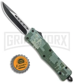 Atomic Defender Mini OTF Automatic Knife Digi Camo - Two Tone Drop Point -Kershaw Shop Atomic Defender Mini OTF Auto Digi Camo TT DP GX 36404 jr bottlecap large