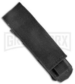 Atomic Defender Mini OTF Automatic Knife Black - Two Tone Drop Point -Kershaw Shop Atomic Defender Mini OTF Black TT DP GX 38642 jr sheath large