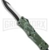 Atomic Defender Large OTF Automatic Knife Green Digi Camo - Two Tone Recurve -Kershaw Shop Atomic Defender Recurve Digi Camo OTF Auto TT GX 34388 jr large