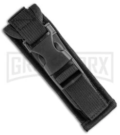 Atomic Defender Medium OTF Automatic Knife Black - Two Tone Recurve -Kershaw Shop Atomic Defender Recurve Tanto Black OTF Auto TT GX 35883 jr sheath large