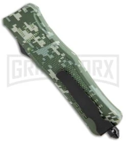 Atomic Defender Large OTF Automatic Knife Green Digi Camo - Two Tone Tanto -Kershaw Shop Atomic Defender Tanto Digi Camo OTF Auto TT GX 34298 jr side large