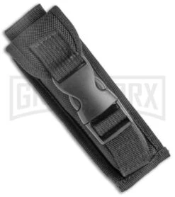 Atomic Lance Drop Point Black OTF Automatic Knife - Wave Damascus Plain -Kershaw Shop Atomic Lance DP Black OTF Auto Damascus GX 38650 jr sheath large