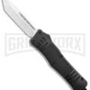 Atomic Defender Large OTF Automatic Knife Black - Satin Tanto 1 Atomic Defender Large OTF Automatic Knife Black - Satin Tanto -Kershaw Shop Atomic Lance Tanto Black OTF Auto Satin GX 36305 jr large