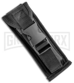 Atomic Defender Large OTF Automatic Knife Black - Satin Tanto -Kershaw Shop Atomic Lance Tanto Black OTF Auto Satin GX 36305 jr sheath large