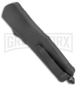 Atomic Lance Black OTF Automatic Knife - Two Tone Double Serr 9 Atomic Lance Black OTF Automatic Knife - Two Tone Double Serr -Kershaw Shop Atomic Large Shield Dagger Black OTF Auto TT Double Serr GX 38227 jr side large