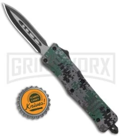 Atomic Defender Mini OTF Automatic Knife Green Digi Camo - Two Tone Dagger -Kershaw Shop Atomic Mini Defender Green Digi Camo OTF Auto Dagger Black GX 33723 jr bottlecap large