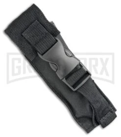 Atomic Shield Large Dagger Black OTF Automatic Knife - Two Tone Plain -Kershaw Shop Atomic Shield Dagger Black OTF Auto Plain GX 34861 jr sheath large