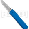 Axial Shift Blue D/A OTF Automatic Knife - Clip Point Stonewash 20CV 1 Axial Shift Blue D/A OTF Automatic Knife - Clip Point Stonewash 20CV -Kershaw Shop Axial Shift OTF CP Blue SW BHQ 146949 jr large