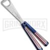 BB Barfly Wild American Flag Bottle Opener Butterfly Trainer 4TH18