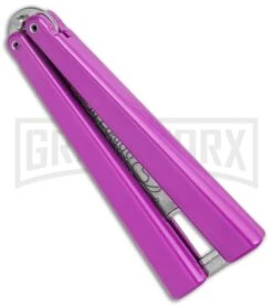 BB Barfly Purple Bottle Opener Butterfly Trainer -Kershaw Shop BB Barfly Purple Bottle Opener Butterfly Trainer BHQ 131883 jr side large