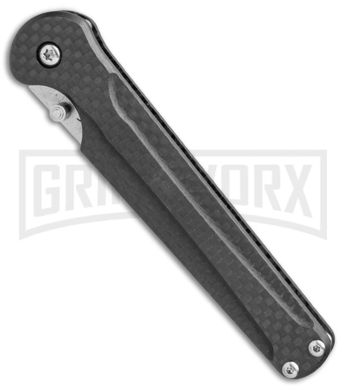 Bear OPS 300 Stiletto Carbon Fiber Folding Knife - Satin Plain 4 Bear OPS 300 Stiletto Carbon Fiber Folding Knife - Satin Plain - Image 2