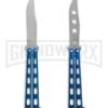 Bear & Son 114BL & 114BLTR Blue Butterfly Knife 2-Pack -Kershaw Shop Bear and Son 2 Pack Butterfly Special Blue BHQ 88811 er large