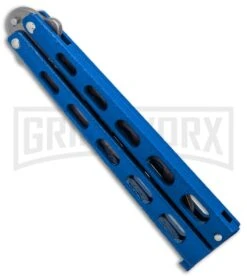 Bear & Son 114BL & 114BLTR Blue Butterfly Knife 2-Pack -Kershaw Shop Bear and Son 2 Pack Butterfly Special Blue BHQ 88811 er trainer spine large