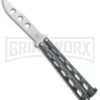 Bear & Son 114 Galaxy Butterfly Trainer Knife - Stonewash Dull