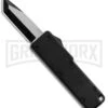 Chud Black OTF Automatic Knife - Black Tanto Plain -Kershaw Shop Chud Mini Black OTF Auto Black Tanto Plain T 279935 1C GX 24551 jr large