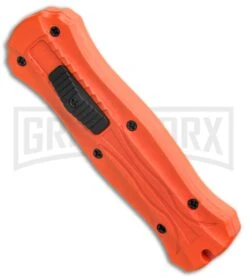 Coffin Blaster 2.0 Textured Orange DA/OTF Automatic - Two Tone Dagger -Kershaw Shop Coffin Blaster 2.0 Textured Orange Black DA OTF Auto TT Dagger GX 37879 jr spine large