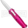 Coffin Blaster 2.0 Textured Pink DA/OTF Automatic Knife - (2" Satin) -Kershaw Shop Coffin Blaster 2.0 Textured Pink DA OTF Auto Satin Plain GX 37498 jr large