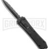 Coffin Blaster Black DA/OTF Automatic Dagger Knife - Black Serrated -Kershaw Shop Coffin Blaster Black DA OTF Auto Black Serr GX 36997 jr large